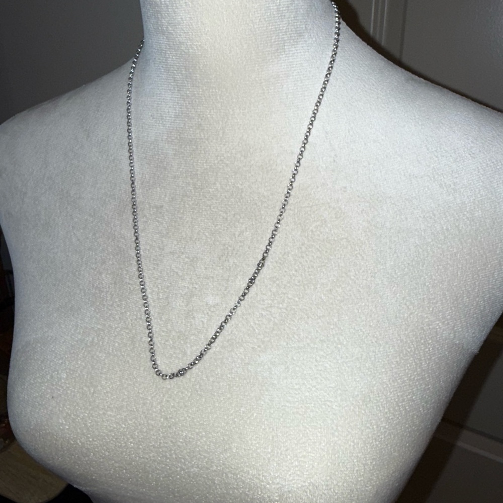 💎  New Titanium 24” Small Loop Chain Neclace Non Tarnishing